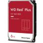 Preview: Western Digital WD Red Plus 6TB WD60EFPX interne NAS-Festplatte 3,5" SATA III CMR 5400rpm